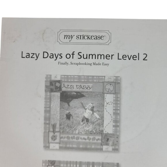 Close to My Heart Reflections Stickease X7066C Lazy Days of Summer Turtles NEW - Picture 7 of 8